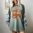 Valentine's Swooning Over Stories Cupid And Book Lover Tee Women's Comfort Colors T-Shirt Berry