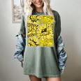 Varsity-Gold Yellow Comic Book University Varsity-Gold Women's Comfort Colors T-Shirt Berry