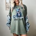 We'Re All Mad Here Cheshire Cat Alice Wonderland Book Kids Women's Comfort Colors T-Shirt Berry