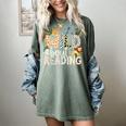 Wild About Reading Animals And Book Lovers Women's Comfort Colors T-Shirt Berry Wild About Reading Animals And Book Lovers Women's Comfort Colors T-Shirt Berry