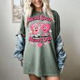 Women's Book Lover Read Your Heart Out Teacher Kids Valentines Women's Comfort Colors T-Shirt Berry