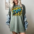 ZAP Comic Book Retro Artwork – Cartoon Collector Women's Comfort Colors T-Shirt Berry