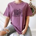 45th Birthday Chapter 45 Reading Book Lover Bookworm Teacher Women's Comfort Colors T-Shirt Blue Jean