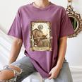 The Aunt Tarot Card Women Skeleton Aunty Book Lover Women's Comfort Colors T-Shirt Blue Jean The Aunt Tarot Card Women Skeleton Aunty Book Lover Women's Comfort Colors T-Shirt Blue Jean