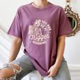 Banned Book Reading Bookish You Had Me At Trigger Warning Women's Comfort Colors T-Shirt Blue Jean