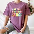 In My Book Keeper Era Librarian School Women's Comfort Colors T-Shirt Blue Jean