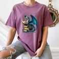 Book Lover Bookworm Reading Books Dragon Sci-Fi Character Women's Comfort Colors T-Shirt Blue Jean Book Lover Bookworm Reading Books Dragon Sci-Fi Character Women's Comfort Colors T-Shirt Blue Jean