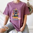 Book Lover Cute Baby Dragon Reading Women's Comfort Colors T-Shirt Blue Jean