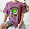 Book Lover Reading Dinosaur Readosaurus Library Women's Comfort Colors T-Shirt Blue Jean Book Lover Reading Dinosaur Readosaurus Library Women's Comfort Colors T-Shirt Blue Jean