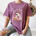Book Lover Saying Buy Me Books And Call Me A Good Girl Women's Comfort Colors T-Shirt Blue Jean Book Lover Saying Buy Me Books And Call Me A Good Girl Women's Comfort Colors T-Shirt Blue Jean