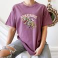 Book Reading Dinosaur T-Rex Dino Bookworm Women's Comfort Colors T-Shirt Blue Jean
