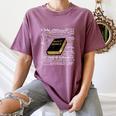 Books Of The Bible Women's Comfort Colors T-Shirt Blue Jean