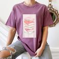 Books Flowers Art Flower Stack Pastel Feminine Women's Comfort Colors T-Shirt Blue Jean Books Flowers Art Flower Stack Pastel Feminine Women's Comfort Colors T-Shirt Blue Jean
