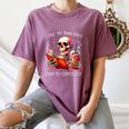 I Like My Books Spicy And My Coffee Icy Skeleton Women's Comfort Colors T-Shirt Blue Jean I Like My Books Spicy And My Coffee Icy Skeleton Women's Comfort Colors T-Shirt Blue Jean