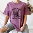 Bookworm Smutt Probably Reading Something Smutty Reader Women's Comfort Colors T-Shirt Blue Jean