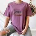 Cat Life Books And Cats Cat Lover Cat Mom Book Lovers Women's Comfort Colors T-Shirt Blue Jean