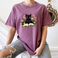 Cat Shirts For Women Book Lover Shirt Cute Cat And Book Premium Tri-Blend Women's Comfort Colors T-Shirt Blue Jean Cat Shirts For Women Book Lover Shirt Cute Cat And Book Premium Tri-Blend Women's Comfort Colors T-Shirt Blue Jean