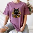 Cat For Women Book Lover Cute Cat And Book Women's Comfort Colors T-Shirt Blue Jean Cat For Women Book Lover Cute Cat And Book Women's Comfort Colors T-Shirt Blue Jean