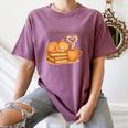 Cats Books And Coffee Heart Cozy Cat Lover Bookworm Readers Women's Comfort Colors T-Shirt Blue Jean Cats Books And Coffee Heart Cozy Cat Lover Bookworm Readers Women's Comfort Colors T-Shirt Blue Jean