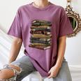 Celebrating History Month Floral Books Teacher Women's Comfort Colors T-Shirt Blue Jean Celebrating History Month Floral Books Teacher Women's Comfort Colors T-Shirt Blue Jean