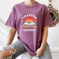 Chapter Eleven Book Reading 11th Birthday 11 Year Old Women's Comfort Colors T-Shirt Blue Jean