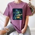 Cool Magical Book With Wizard Turtle For Adults And Kids Women's Comfort Colors T-Shirt Blue Jean Cool Magical Book With Wizard Turtle For Adults And Kids Women's Comfort Colors T-Shirt Blue Jean