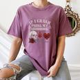 If I Crash Pause My Audiobook Lovers Dark Romance Spicy Book Women's Comfort Colors T-Shirt Blue Jean