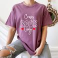Crazy Book Lady Women's Comfort Colors T-Shirt Blue Jean Crazy Book Lady Women's Comfort Colors T-Shirt Blue Jean