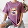 Cute 100th Day Of School 100 Days Dog Reading Book Rainbow Women's Comfort Colors T-Shirt Blue Jean Cute 100th Day Of School 100 Days Dog Reading Book Rainbow Women's Comfort Colors T-Shirt Blue Jean