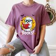 Cute Ghost Reading Book Retro Halloween Librarian Women's Comfort Colors T-Shirt Blue Jean Cute Ghost Reading Book Retro Halloween Librarian Women's Comfort Colors T-Shirt Blue Jean