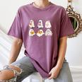 Cute Spooky Reading Book Halloween Fall Ghost Autumn Women's Comfort Colors T-Shirt Blue Jean Cute Spooky Reading Book Halloween Fall Ghost Autumn Women's Comfort Colors T-Shirt Blue Jean