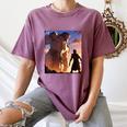 David And Goliath Bible Book Of Samuel Famous Bible Story Women's Comfort Colors T-Shirt Blue Jean