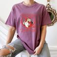 We Didn't Even Kiss Hockey Romance Book Women's Comfort Colors T-Shirt Blue Jean