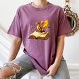 Dragon Fantasy Book Lover Bookish Reader Bookworm Wildflower Women's Comfort Colors T-Shirt Blue Jean Dragon Fantasy Book Lover Bookish Reader Bookworm Wildflower Women's Comfort Colors T-Shirt Blue Jean