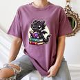 Dragon Reading A Book Cute Bookworm Book Lover Women's Comfort Colors T-Shirt Blue Jean Dragon Reading A Book Cute Bookworm Book Lover Women's Comfort Colors T-Shirt Blue Jean