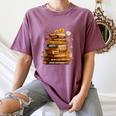 Dream Like Martin Floral Book History Month Women Men Women's Comfort Colors T-Shirt Blue Jean