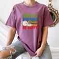 Drink Tea Read Books Be Happy Bookworm Coffee And Tea Lover Women's Comfort Colors T-Shirt Blue Jean