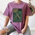 From The Earth To The Moon Book Cover 1874 Premium Women's Comfort Colors T-Shirt Blue Jean