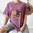 Easily Distracted By Books & Dragons Librarian Book Lover Women's Comfort Colors T-Shirt Blue Jean Easily Distracted By Books & Dragons Librarian Book Lover Women's Comfort Colors T-Shirt Blue Jean