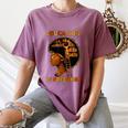 Education Is Freedom Teacher Book Black History Month Women's Comfort Colors T-Shirt Blue Jean