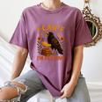 F CAW F Crow I'm Reading Book Lover Fall Women's Comfort Colors T-Shirt Blue Jean F CAW F Crow I'm Reading Book Lover Fall Women's Comfort Colors T-Shirt Blue Jean