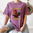 F-CAW-F I'm Reading Chicken Book Lover Introvert Meme Women's Comfort Colors T-Shirt Blue Jean F-CAW-F I'm Reading Chicken Book Lover Introvert Meme Women's Comfort Colors T-Shirt Blue Jean