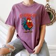 F-Caw-F Rooster F Awk F Chicken Coffee Romance Books Lover Women's Comfort Colors T-Shirt Blue Jean
