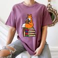 Fox Books Read Reading Librarian America Men Women Kids Women's Comfort Colors T-Shirt Blue Jean Fox Books Read Reading Librarian America Men Women Kids Women's Comfort Colors T-Shirt Blue Jean