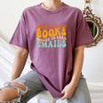 Groovy Born To Read Books Forced To Read Emails Reading Women's Comfort Colors T-Shirt Blue Jean Groovy Born To Read Books Forced To Read Emails Reading Women's Comfort Colors T-Shirt Blue Jean