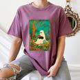 Groovy Ghost Reading Book Cat Halloween Ghost Teacher Women's Comfort Colors T-Shirt Blue Jean Groovy Ghost Reading Book Cat Halloween Ghost Teacher Women's Comfort Colors T-Shirt Blue Jean