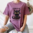 Humor Provocateur Sarcasm Closes The Silence Introvert Chat Women's Comfort Colors T-Shirt Blue Jean