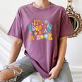 It’s A Good Day To Read A Book Reading Bookworm Reader Women's Comfort Colors T-Shirt Blue Jean