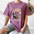 Keep The Candy I'Ll Take Books Halloween Women's Comfort Colors T-Shirt Blue Jean
