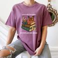 Life Is Better With Butterflies And Books Cute Butterfly Women's Comfort Colors T-Shirt Blue Jean